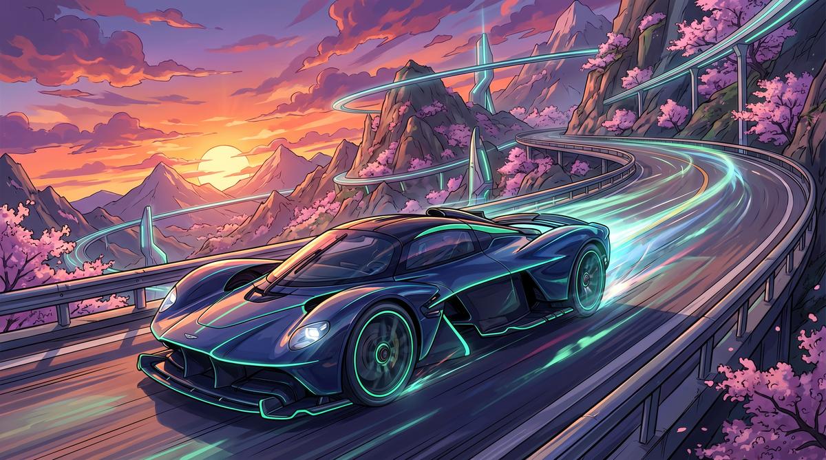 每日大赛-阿斯顿马丁动漫